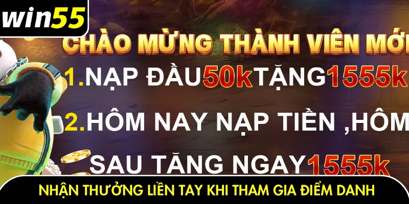 Nhận thưởng liền tay khi tham gia điểm danh